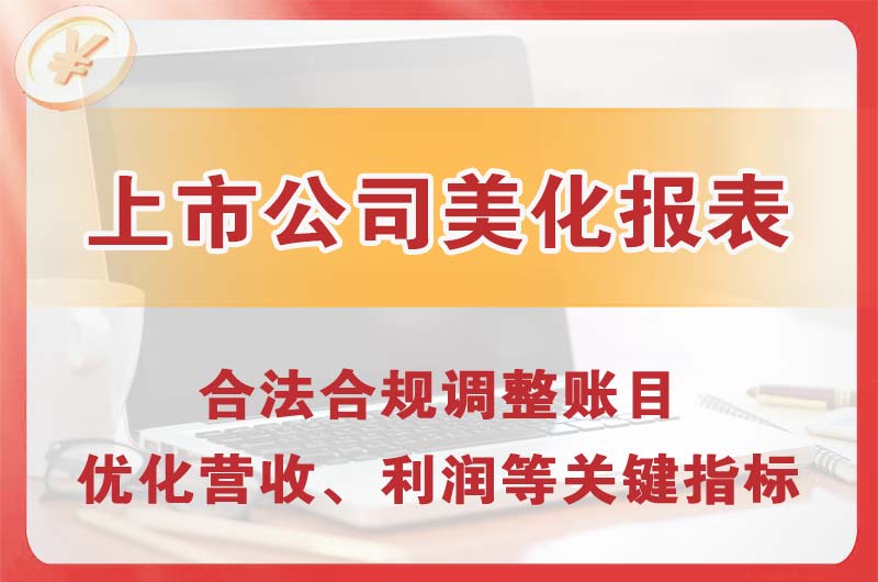定西上市公司美化报表